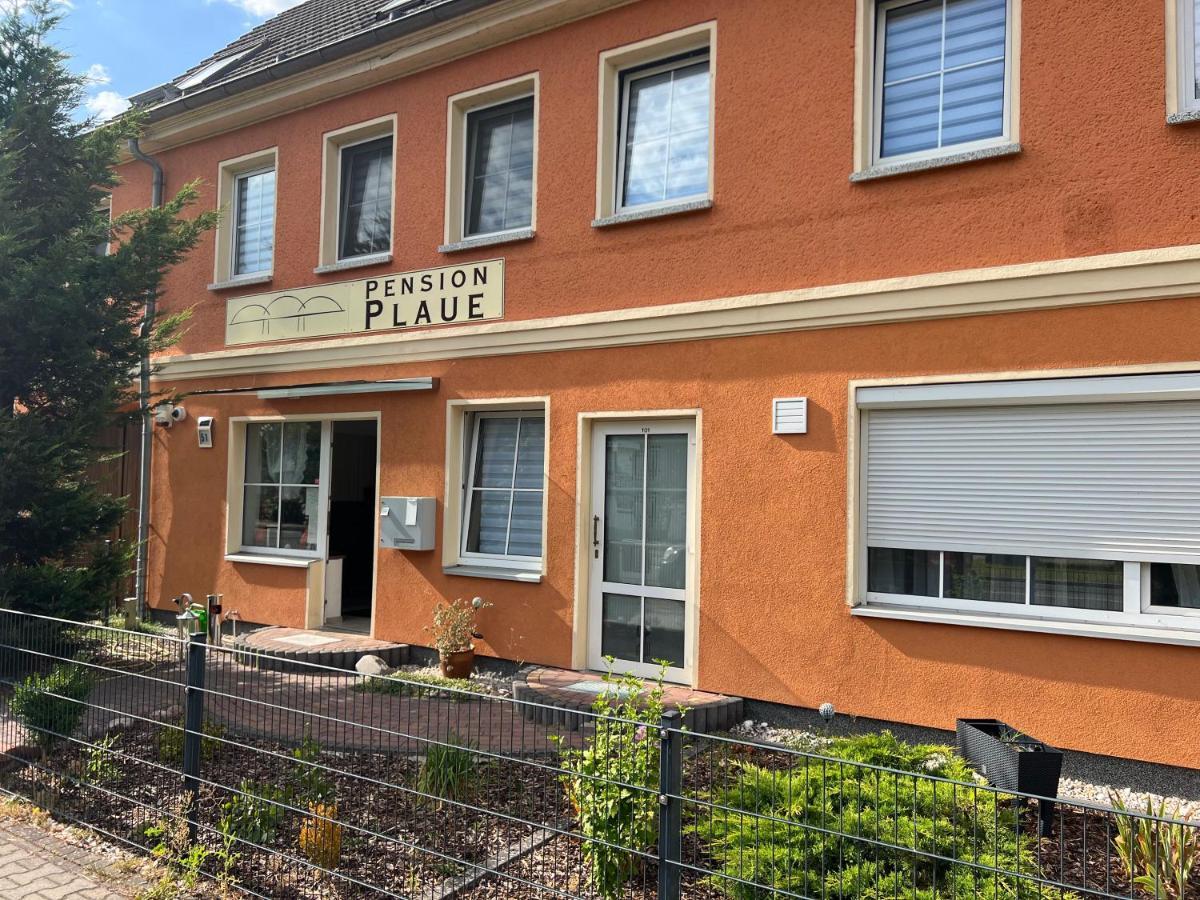 Apart Pension Plaue Brandenburg  Buitenkant foto