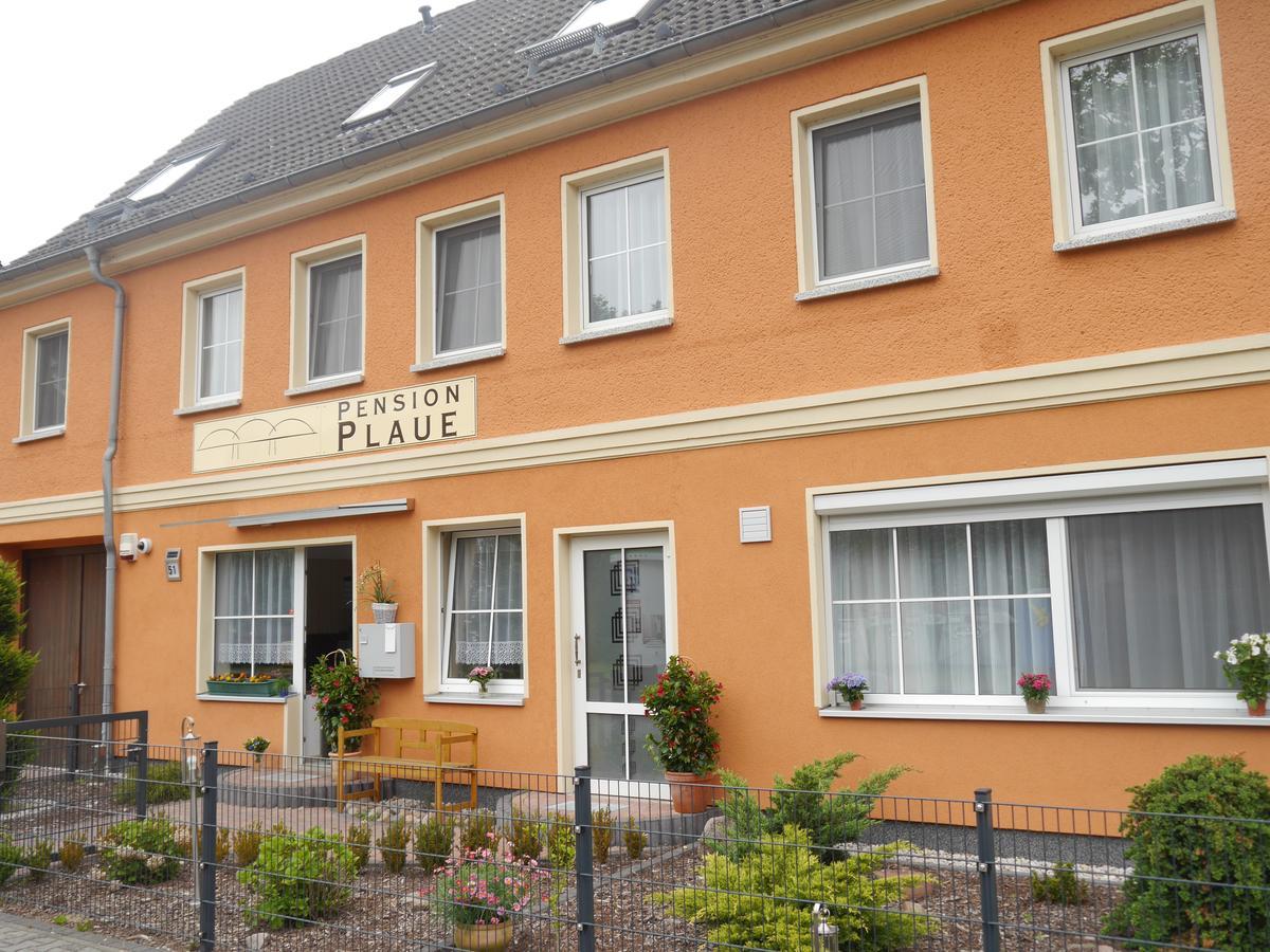 Apart Pension Plaue Brandenburg  Buitenkant foto